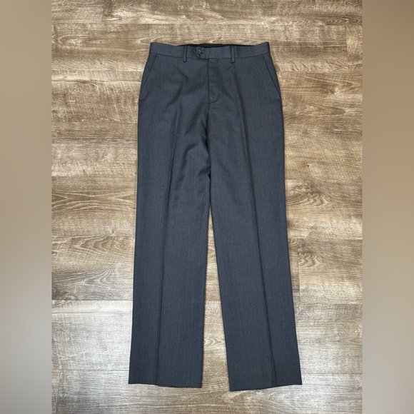 NWT WILKE RODRIGUEZ MENS MODERN FIT GREY 3 PIECE SUIT 40L 33x32 - Picture 14 of 16